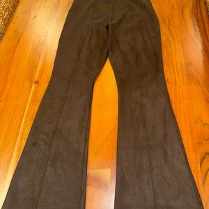SPANX Chocolate Brown Flare Pants